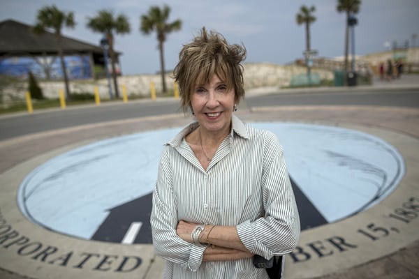 Tybee Island Mayor Shirley Sessions jad been in office only about four months when she had to deal with a global pandemic that was filling up her beaches with potential carriers. (AJC Photo/Stephen B. Morton)