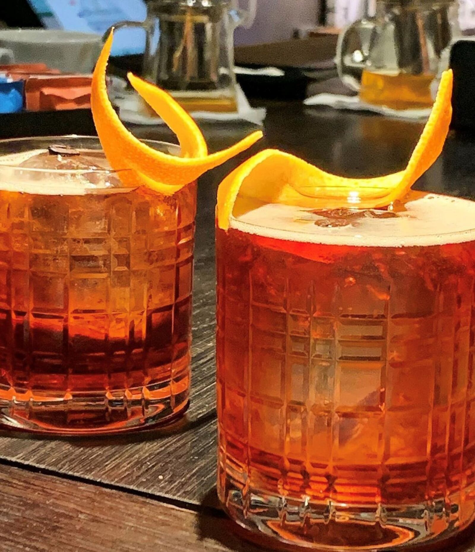 A bartender at Roscioli in Rome walked Atlanta chef Asha Gomez through a recipe for a Negroni. CONTRIBUTED BY ASHA GOMEZ