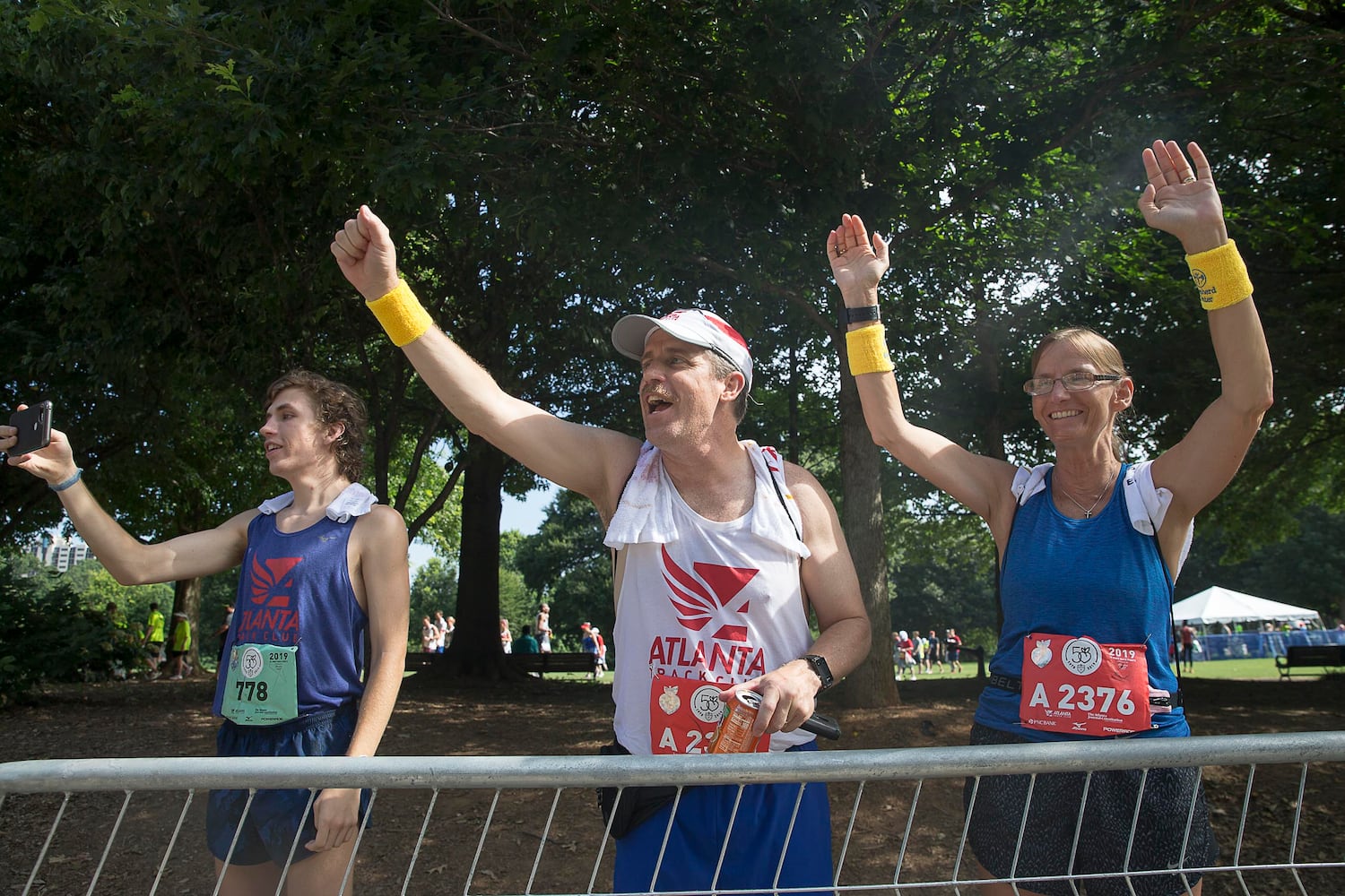 PHOTOS: Scenes at 2019 AJC Peachtree Road Race