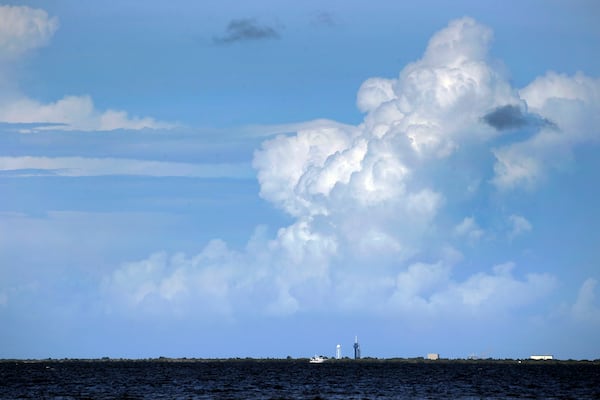 Weather threatened to delay the SpaceX launch again Saturday in Florida.