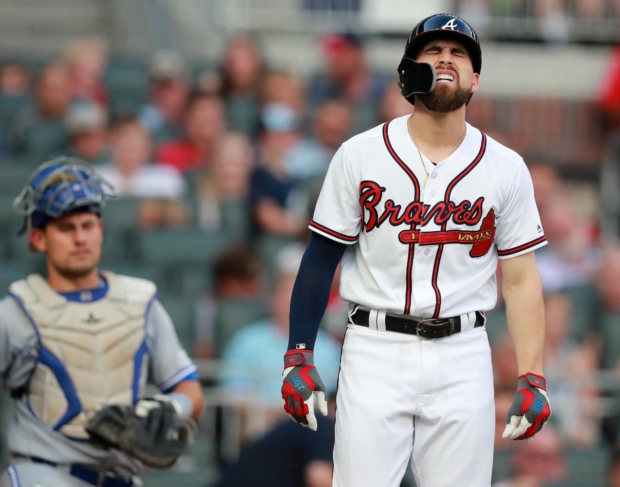 Photos: Braves seek to end skid against the Blue Jays