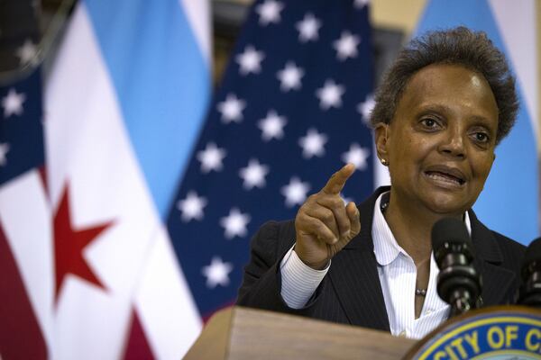 Chicago Mayor Lori Lightfoot has lost her reelection bid. (E. Jason Wambsgans/Chicago Tribune/TNS)