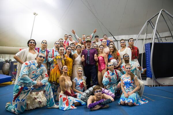  RDJ's review of "Luzia" - two thumbs up! Photo: Eglantine Traore / Cirque du Soleil