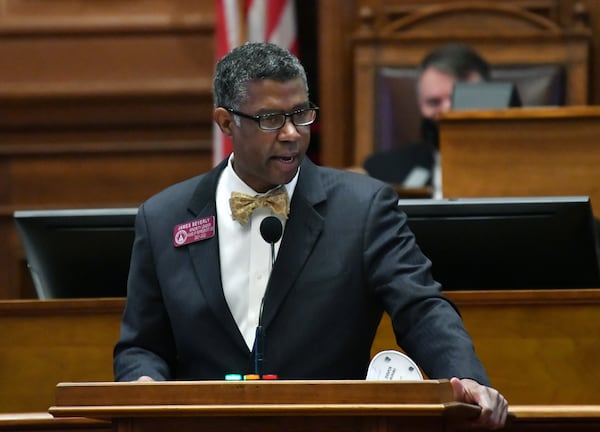 “It’s time that we make the health of Georgians a top priority,” Georgia House Minority Leader James Beverly, the chamber’s top Democrat, recently said. (Hyosub Shin/The Atlanta Journal-Constitution)