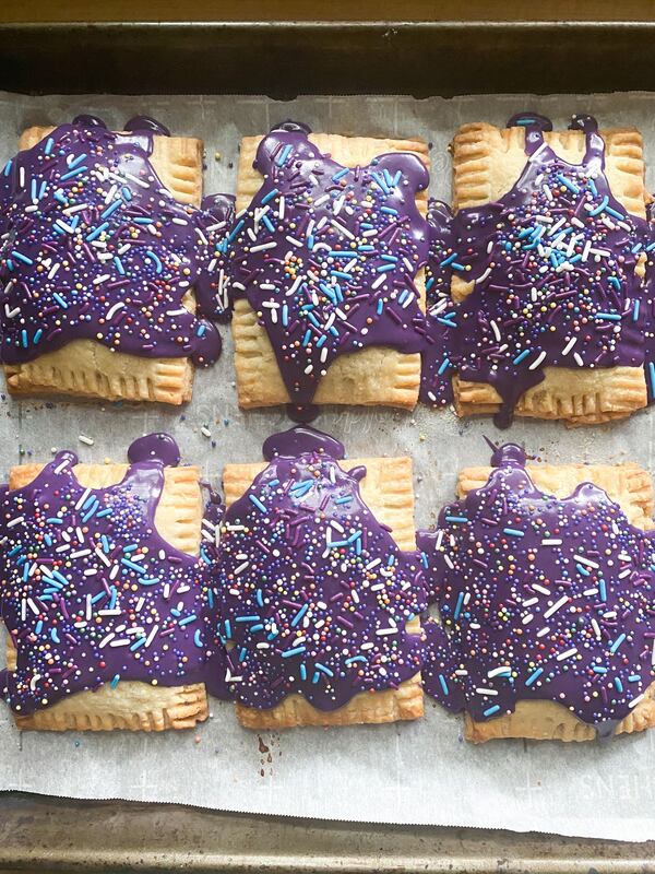 Ube pop tarts from Three Lolas Bakeshop. (Courtesy of Three Lolas Bakeshop)