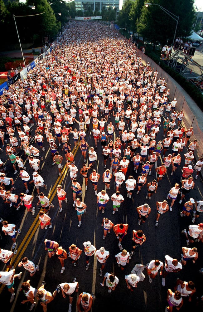 1997 -- Peachtree Road Race through the years