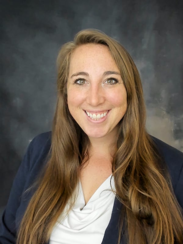 Elizabeth Sajewski, an EIS officer who had recently graduated with a PhD in environmental health science from Emory University. 
Provided by the CDC