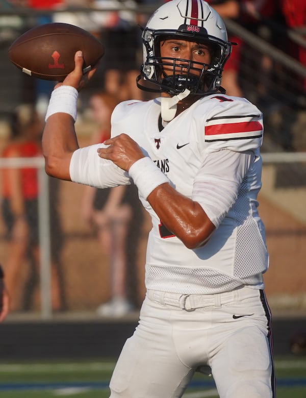 Harrison Faulkner has taken over at quarterback for North Oconee in 2024.