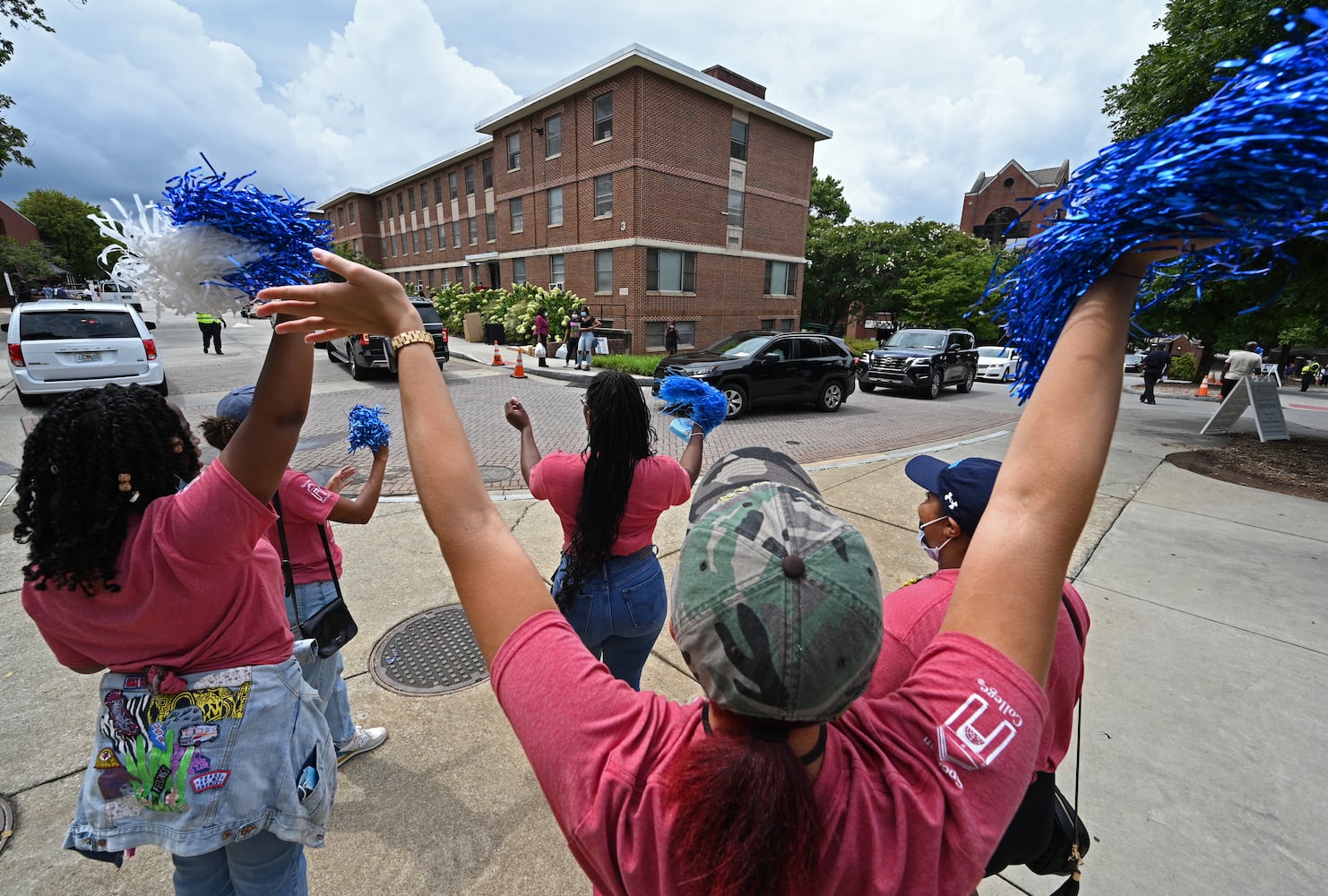 Spelman College move-in photo