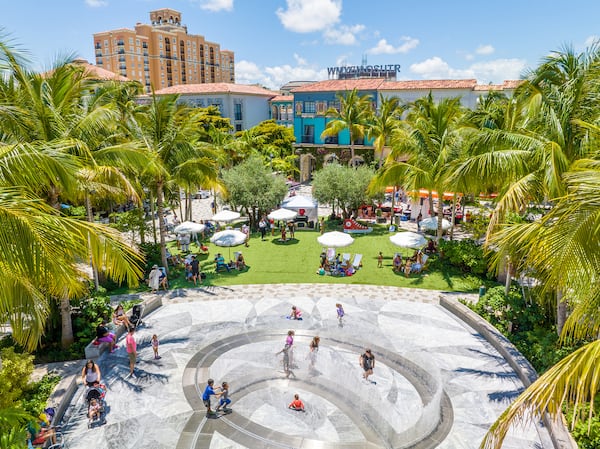 Downtown West Palm Beach offers an array of entertainment, dining and shopping areas a short drive from the beach. 
(Courtesy of Related Companies)