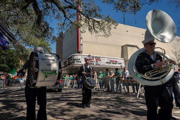 The 201st Savannah St. Patrick’s Day Parade on March 17, 2025 in Savannah, GA. (Justin Taylor for the Atlanta Journal-Constitution)