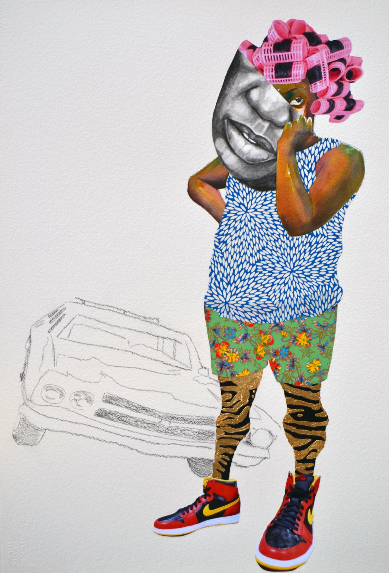 "Retros and Rollers" by Shanequa Gay.
Courtesy of Shanequa Gay