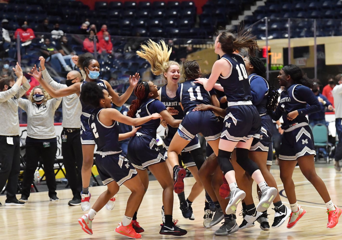 State finals coverage: Class 7A girls -- Marietta vs. Woodstock