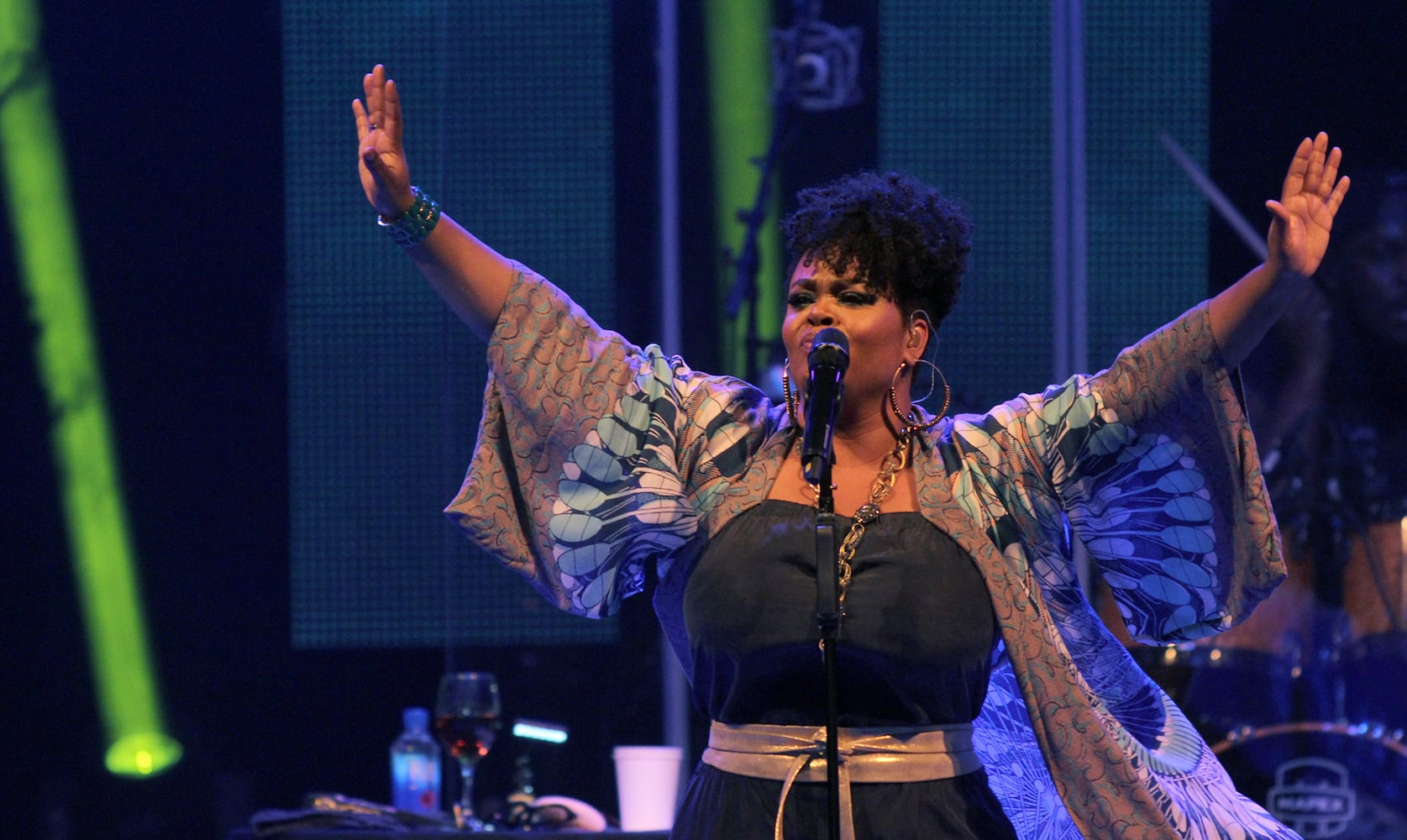 Jill Scott performs at Chastain Park Amphitheatre