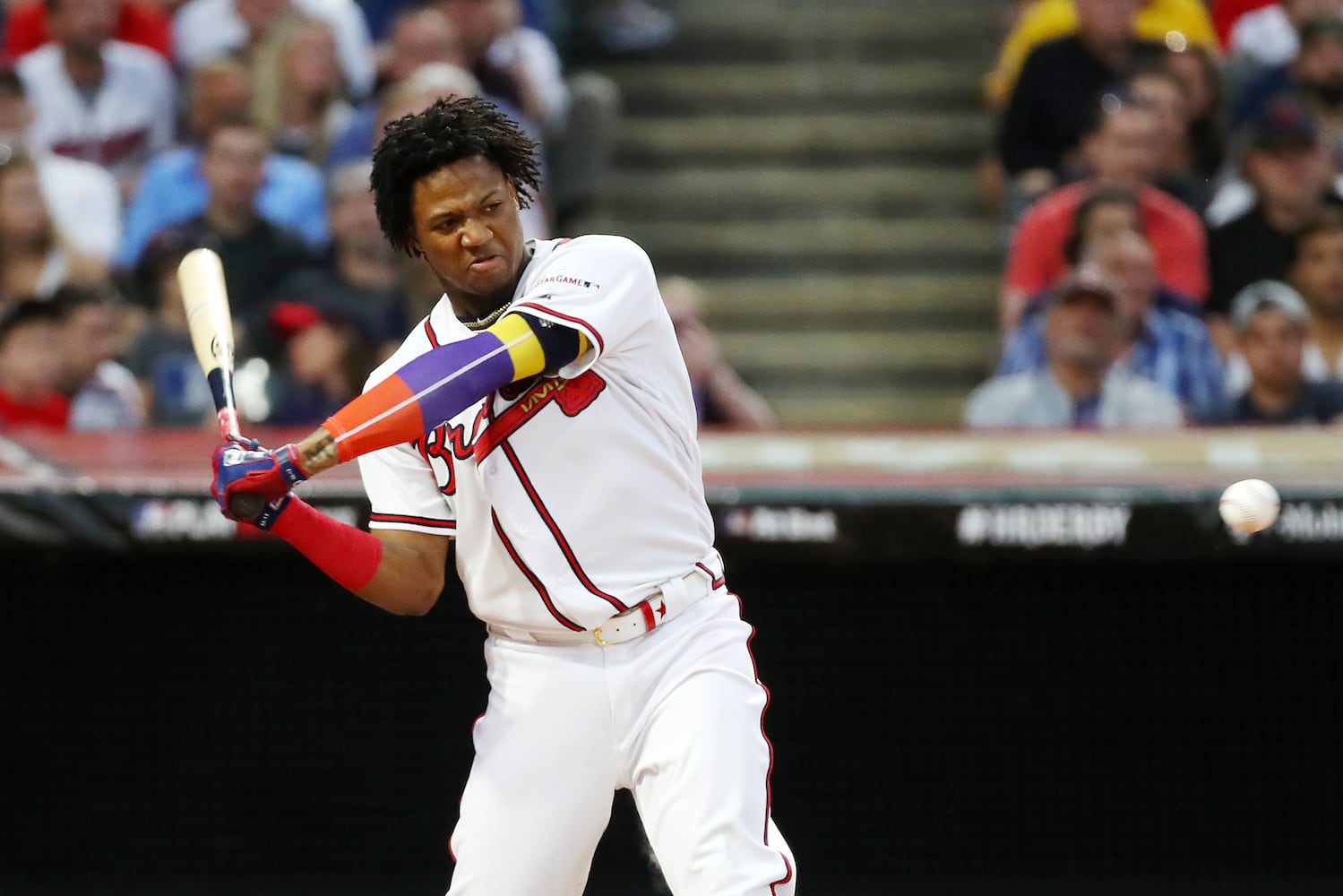 Photos: Ronald Acuna Jr. competes in HR derby during All-Star Monday