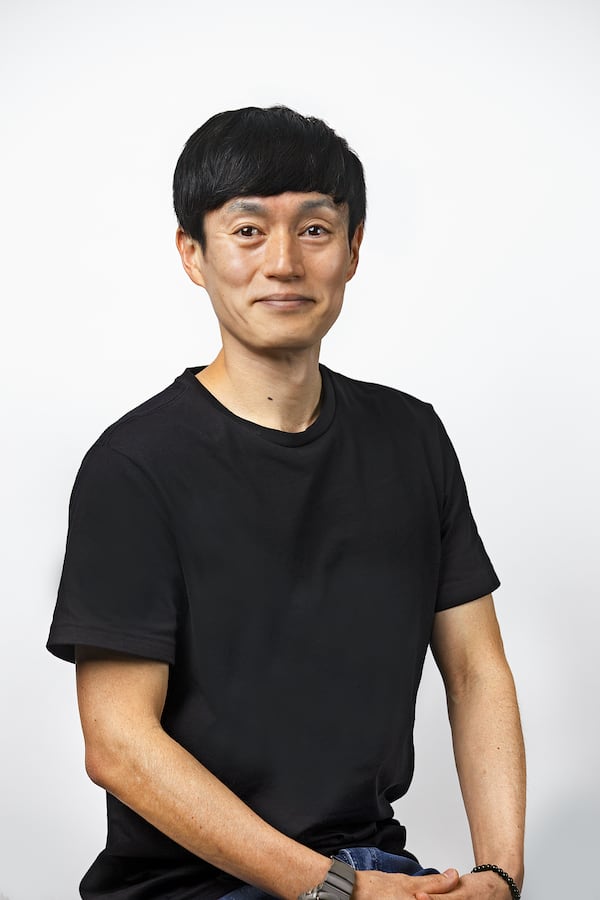 Isao Matsuura, a former competitive figure skater from Okayama, Japan, has been playing the role of Pinocchio since 1999.