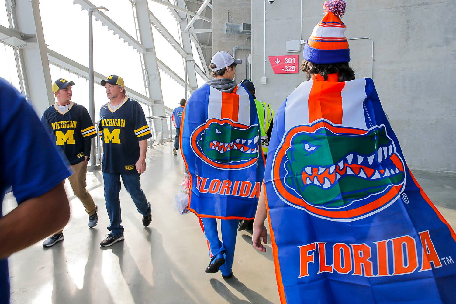 Photos: Florida, Michigan square off in Atlanta’s Chick-fil-A Bowl