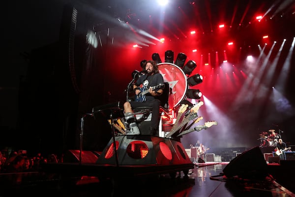 Foo Fighters canceled the rest of their tour in response to the Paris tragedy. Photo: Robb D. Cohen/www.RobbsPhotos.com.