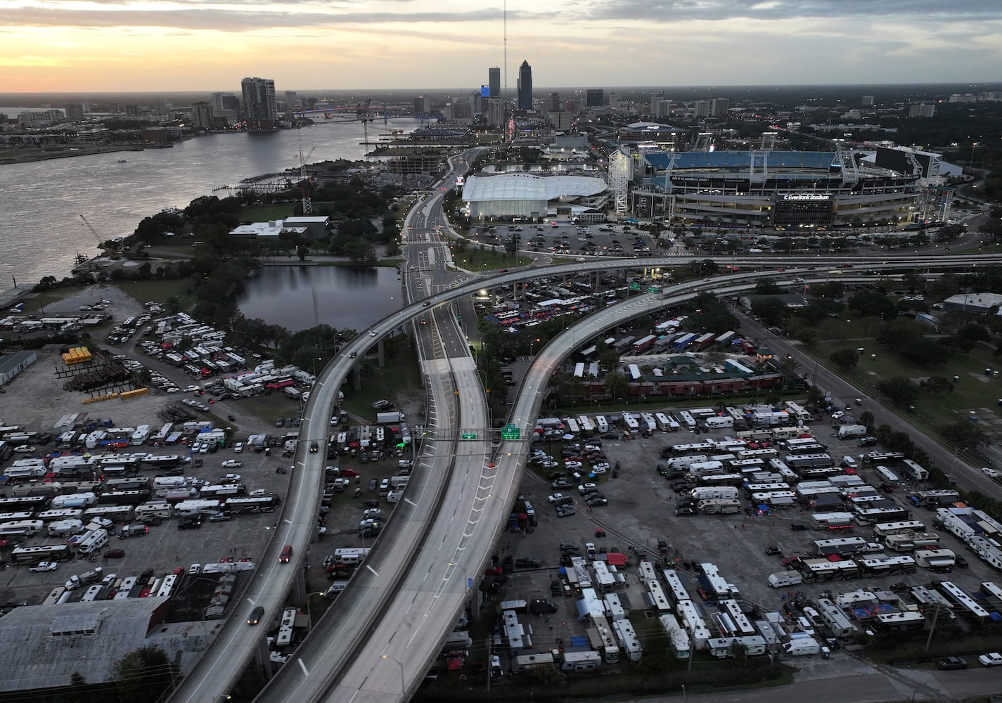 Georgia vs Florida tailgating