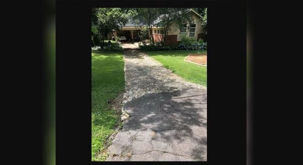 Hilda Brucker’s driveway. TIA MITCHELL/TIA.MITCHELL@AJC.COM AJC File Photo