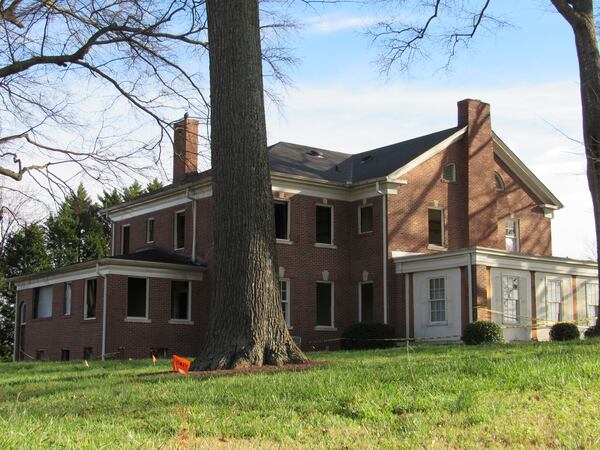 The Fowler House, a historic home built in 1926 in Marietta and now adjacent to WellStar Kennestone Hospital, will be demolished for restaurants and offices. Photos: Jennifer Brett, jbrett@ajc.com