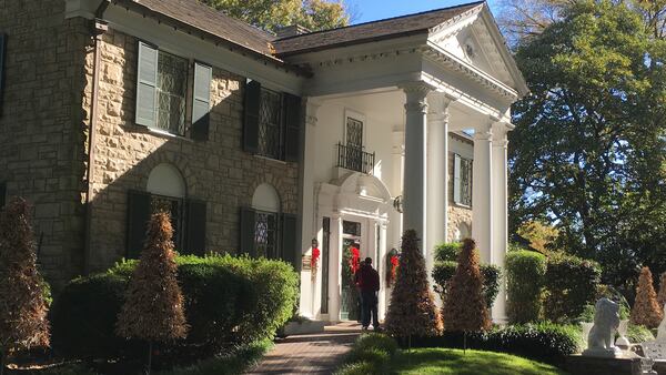 The exterior of Graceland in Memphis, Tenn. (Jon Bream/Minneapolis Star Tribune/TNS)