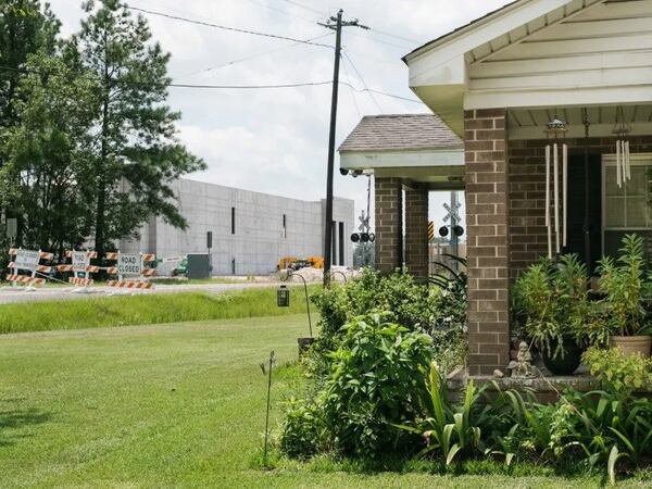 Warehouses in Bloomingdale are being constructed in close proximity to residential neighborhoods. (Photo Courtesy of Justin Taylor/The Current GA)