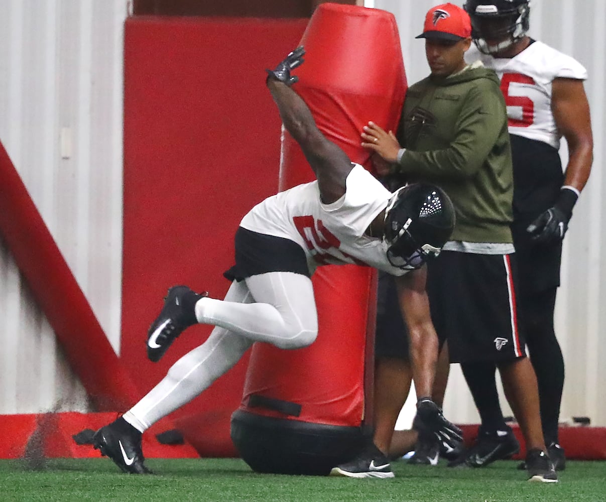 Photos: Falcons continue organized team activities