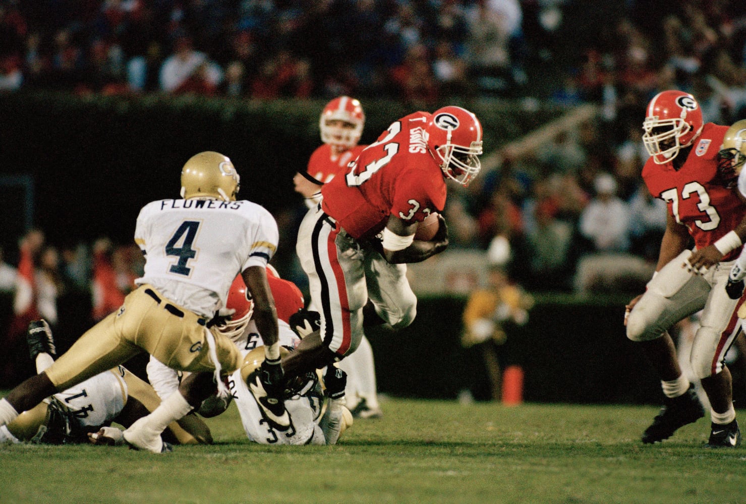 Photos: Hall of famer Terrell Davis at Georgia