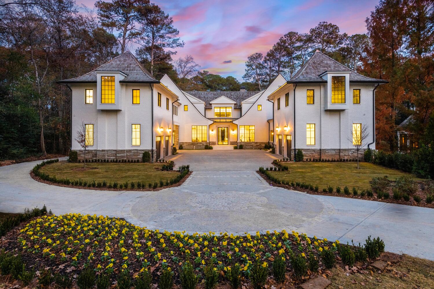 Spectacular new construction sits on 1.5 acres in heart of Buckhead