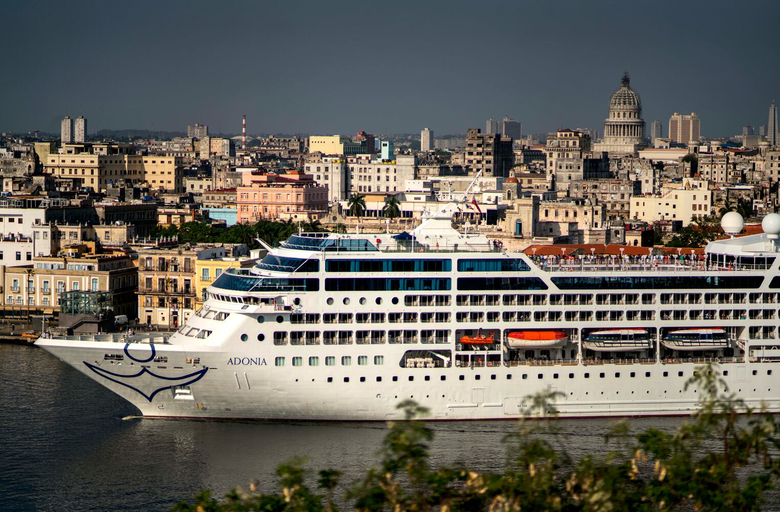 First U.S. cruise in decades arrives in Cuba