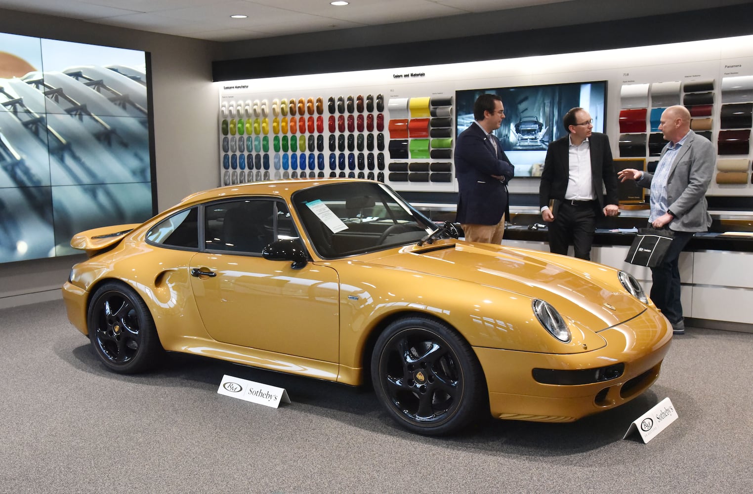 Inside the Porsche 70th Anniversary Auction