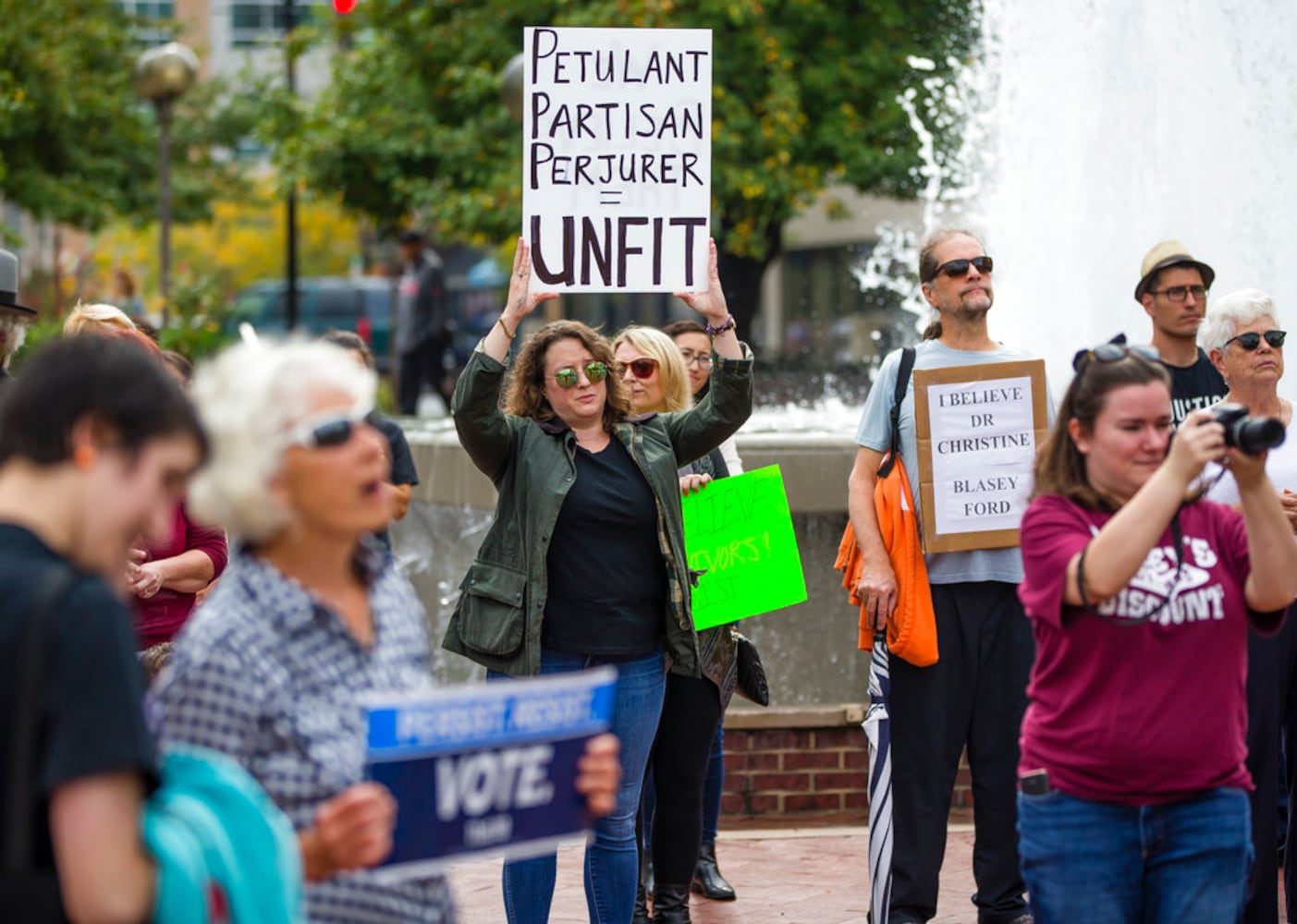 Photos: Kavanaugh protests escalate on Capitol Hill