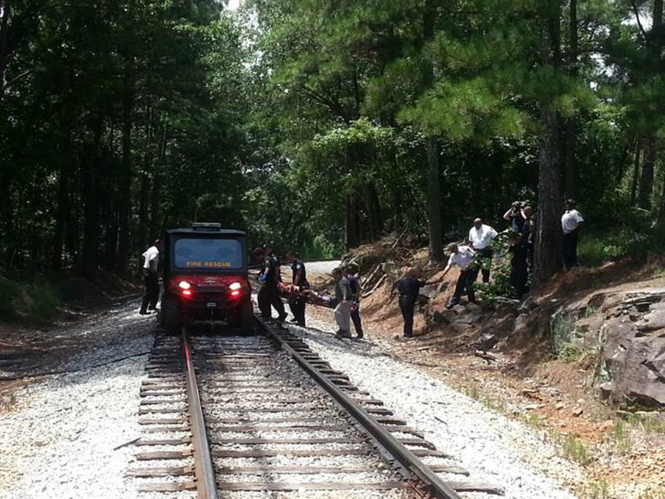 Rescue at Stone Mountain Park