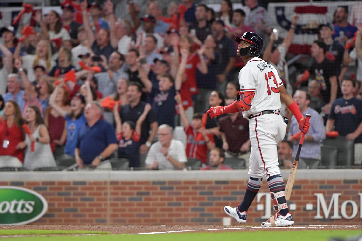 Photos: Acuna hits grand slam as Braves battle Dodgers in Game 3