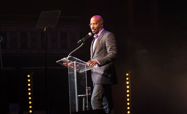 Activist and CNN commentator Van Jones was at the Tabernacle on Aug. 2 for the “We Rise” tour. CONTRIBUTED BY HILLERY TERENZI