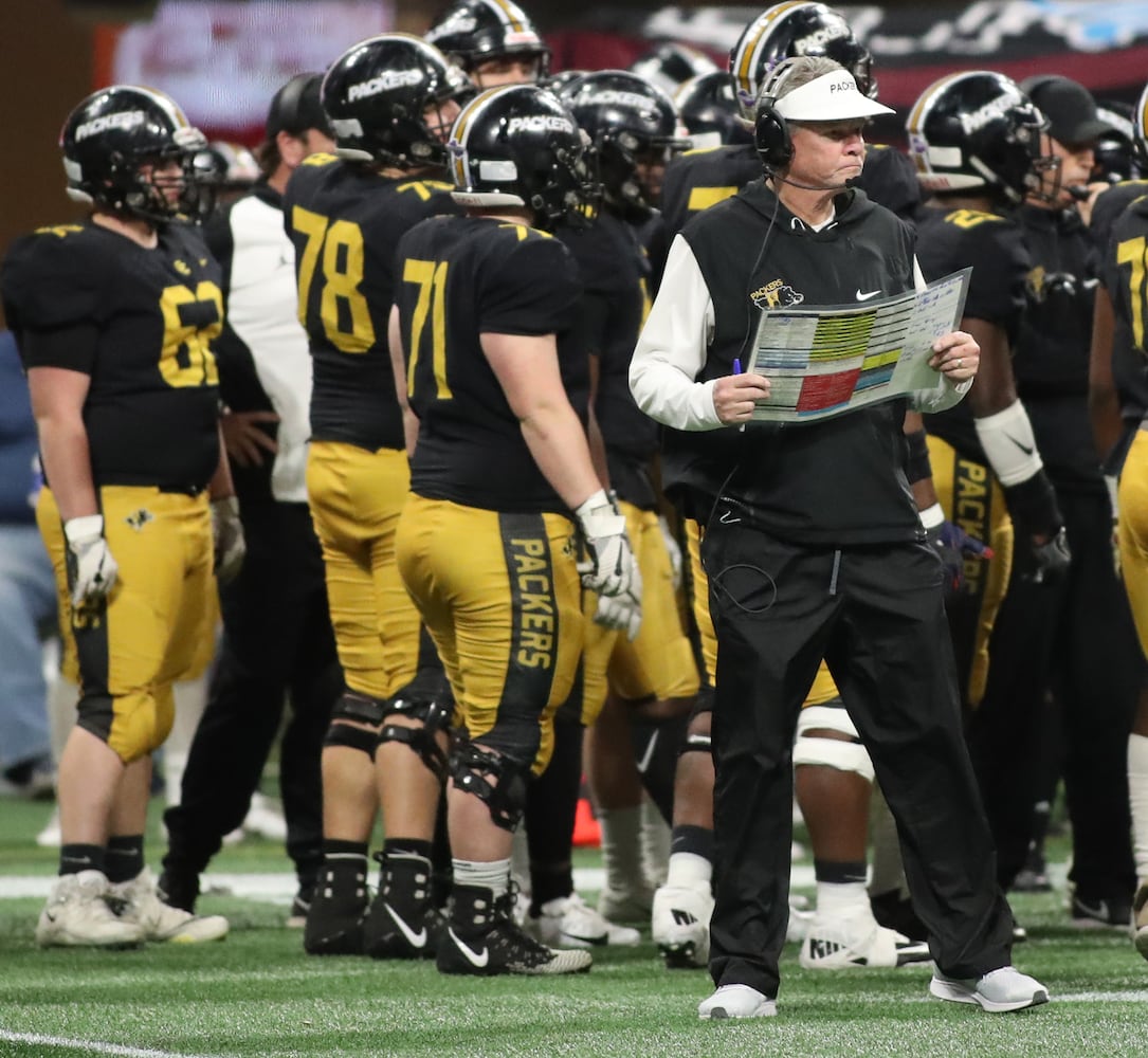 Photos: Day 2 of HS state title games at Mercedes-Benz Stadium