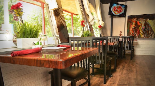 Dining area of Ruchi Bangladeshi restaurant in Chamblee. 