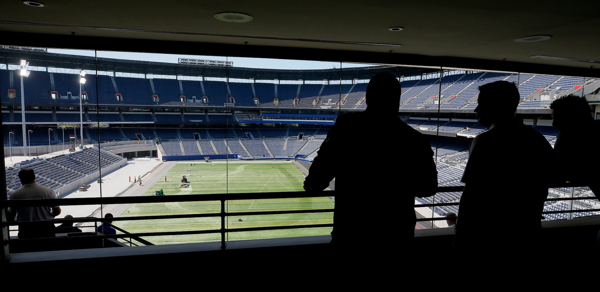 Photos: Turning Turner Field into Georgia State Stadium