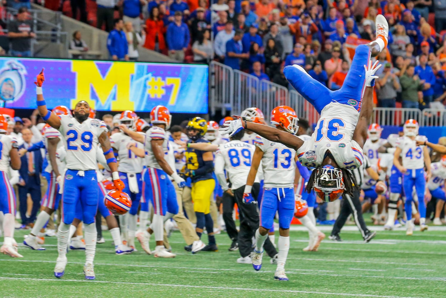 Photos: Florida beats Michigan in Chick-fil-A Peach Bowl