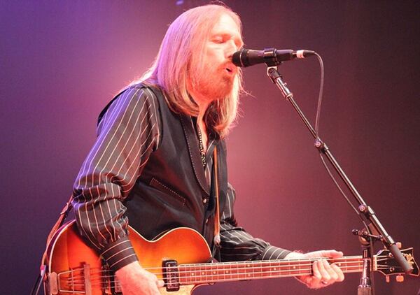 Tom Petty performs at the Tabernacle June 2, 2016, with Mudcrutch, his band that formed in Gainesville in 1970. Petty and the Heartbreakers will play Philips Arena on their anniversary tour in April. MELISSA RUGGIERI / MRUGGIERI@AJC.COM