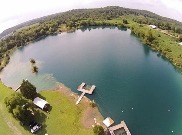 Scuba dive the Open Water Quarry