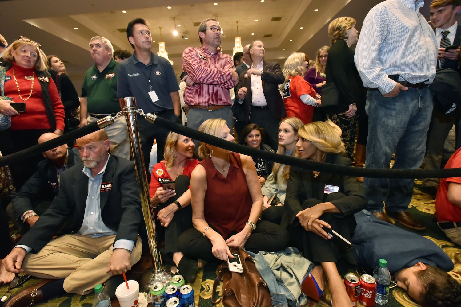 PHOTOS: A long election night in Georgia