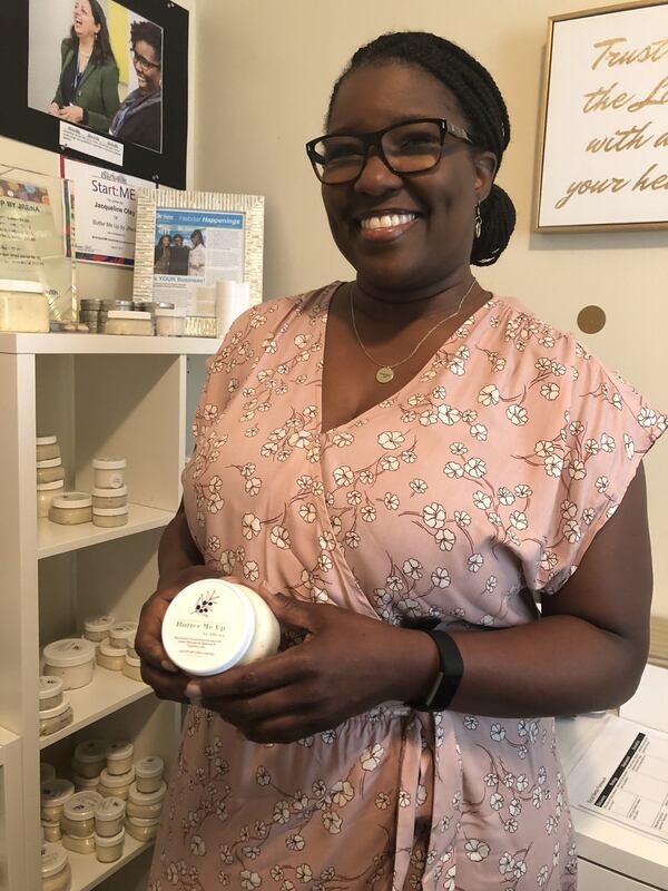 Atlanta Habitat for Humanity has helped Jacqueline Otey get her own home and later to expand her business. GRACIE BONDS STAPLES / GSTAPLES@AJC.COM