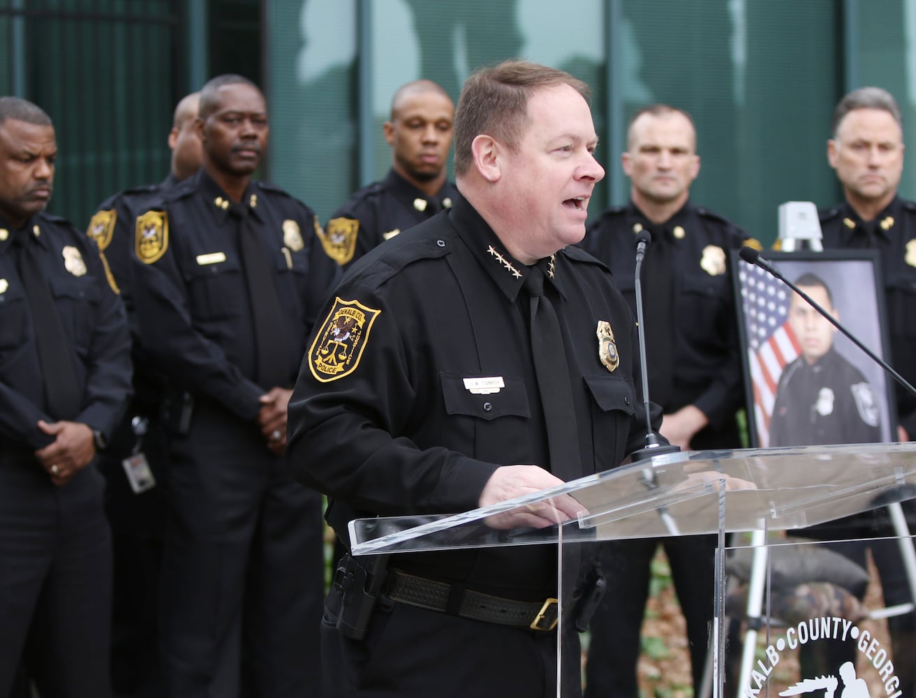 DeKalb Police welcome back K-9 Indi with Purple Heart