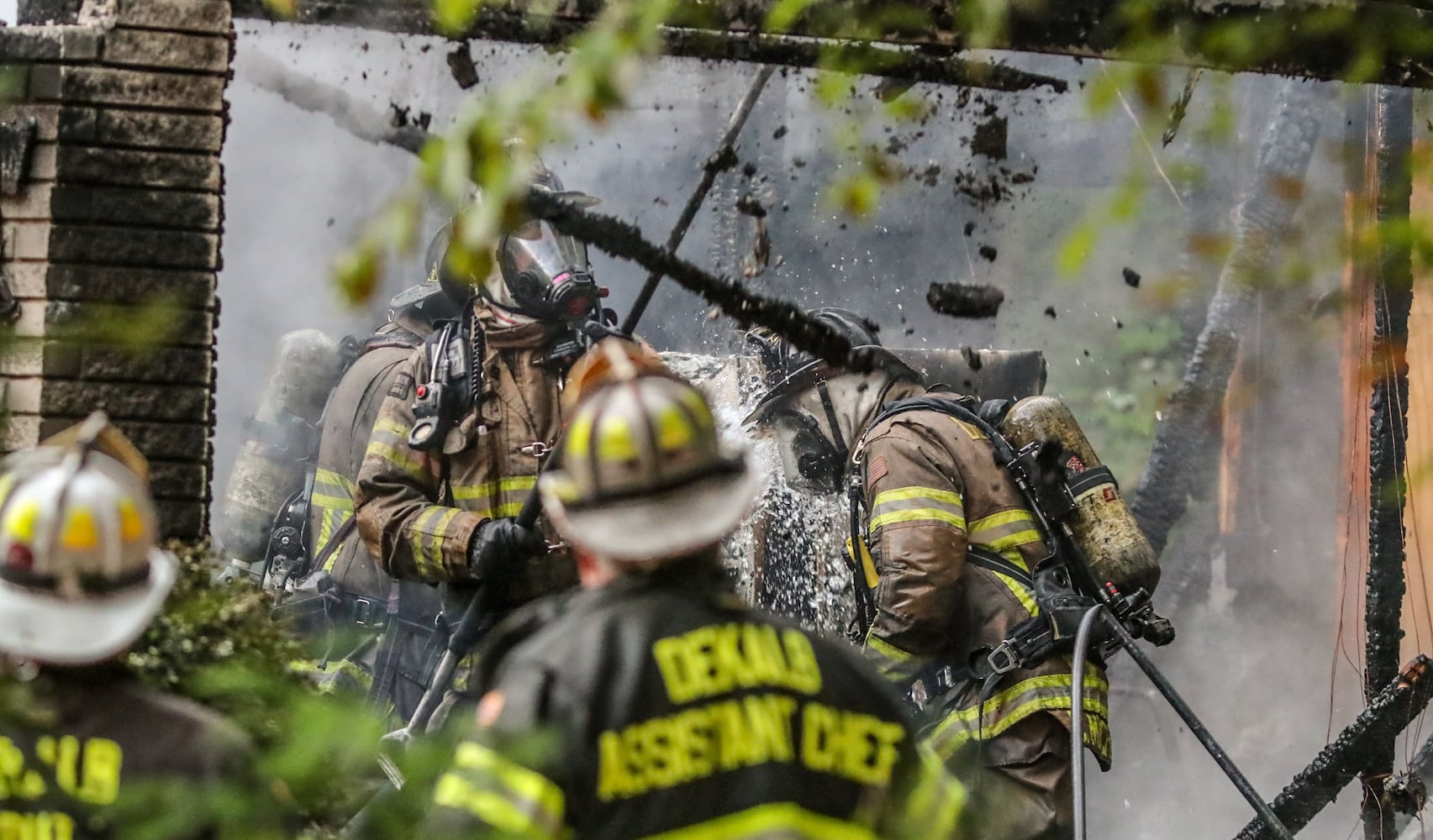 Tucker Oxbow Road fire