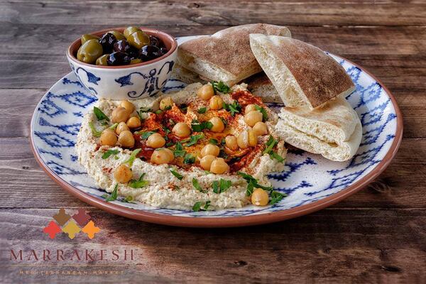 A dish at Marrakesh Mediterranean Market. / Facebook