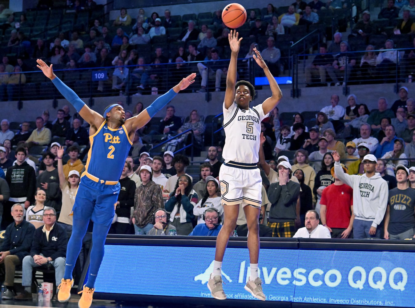 Georgia Tech vs Pitt basketball