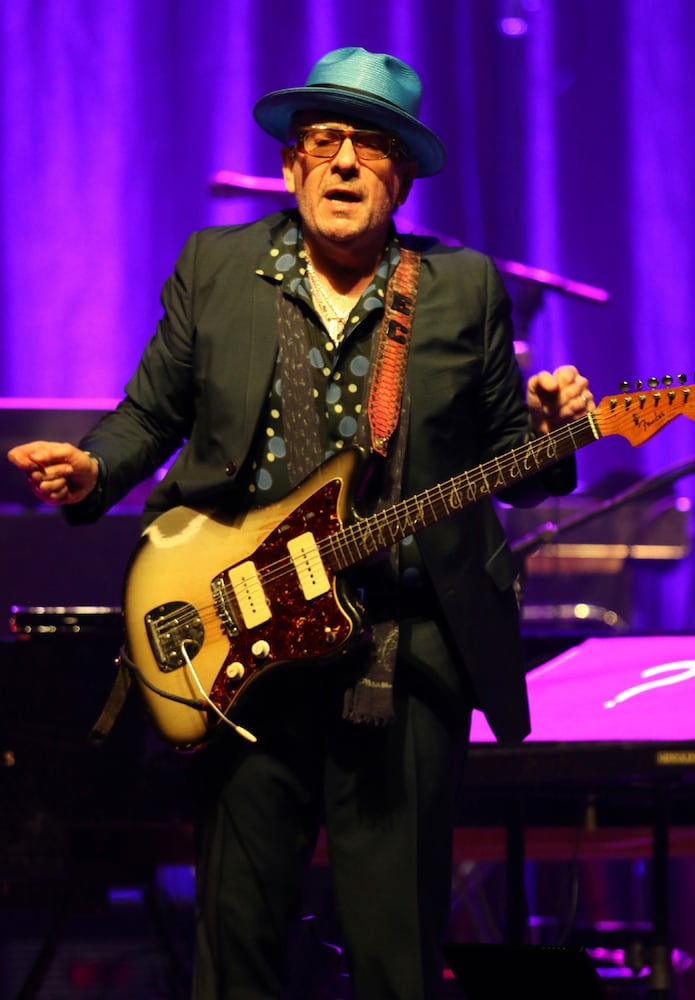 Elvis Costello & the Imposters, featuring Charlie Sexton on guitar, rocked the sold out Coca Cola Roxy Theatre on Tuesday, January 30, 2024.
Robb Cohen for the Atlanta Journal-Constitution