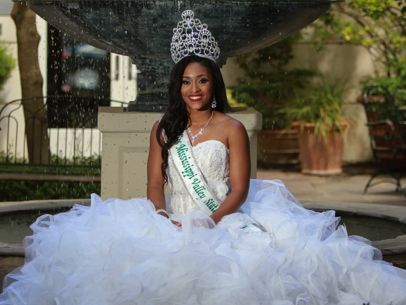 Former Miss Mississippi Valley State University Macaiya Brianna Bradley, a native of Cleveland, Miss., who graduated in 2016.